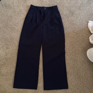 Abercrombie Navy Blue Trouser pant